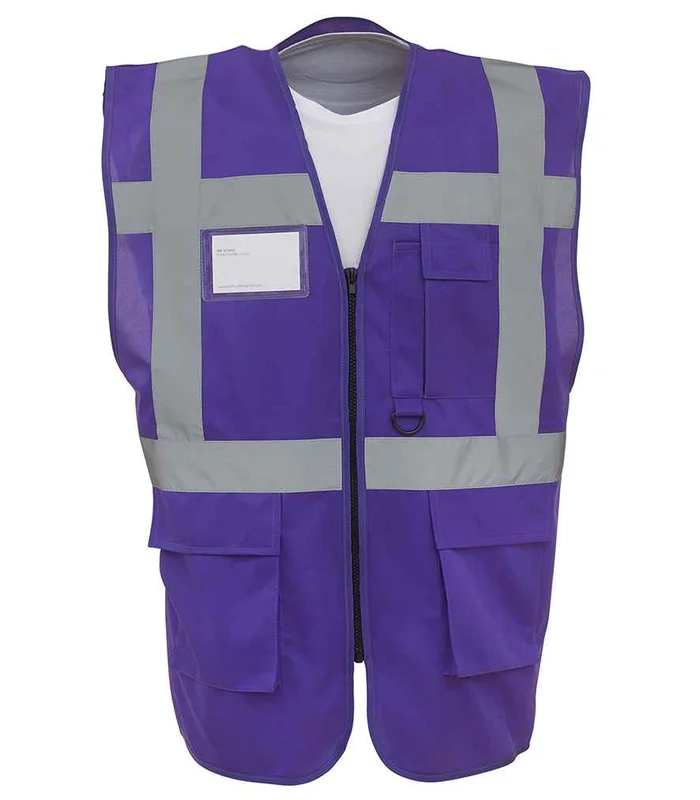 YOKO Yoko Executive Waistcoat in PUR