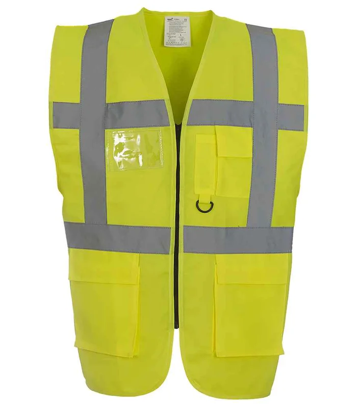 YOKO Yoko Executive Waistcoat in YEL