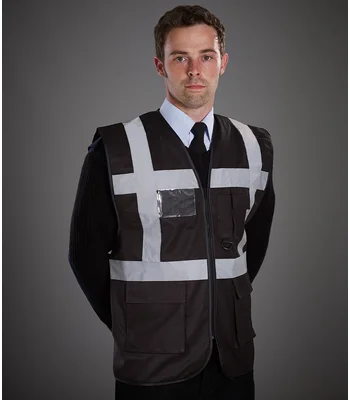 YOKO Yoko Executive Waistcoat in BLK