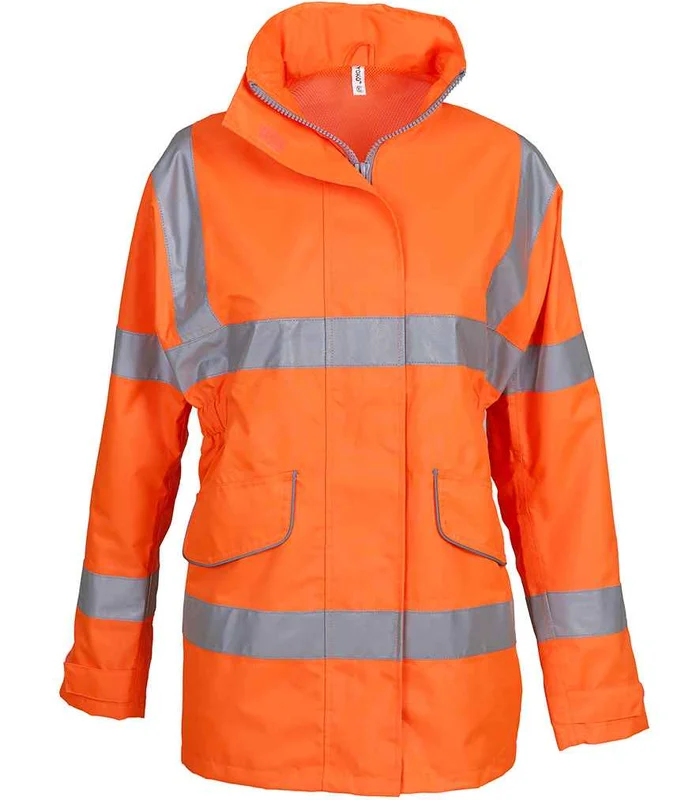 YOKO Yoko Ladies Hi-Vis Executive Jacket in ORA