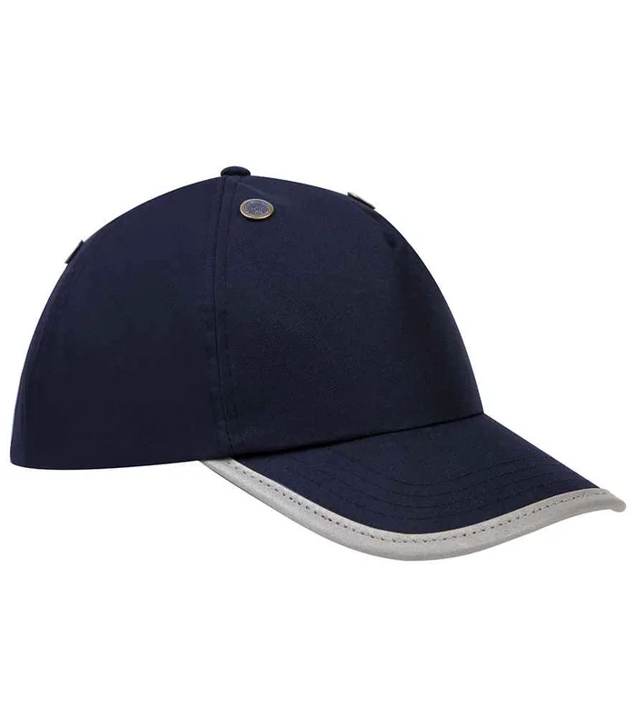 YOKO Yoko Hi-Vis Safety Bump Cap in NAV