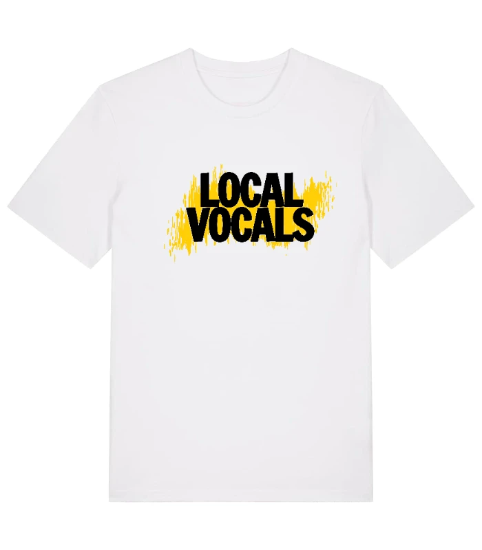 Local Vocals T-Shirt White or Grey